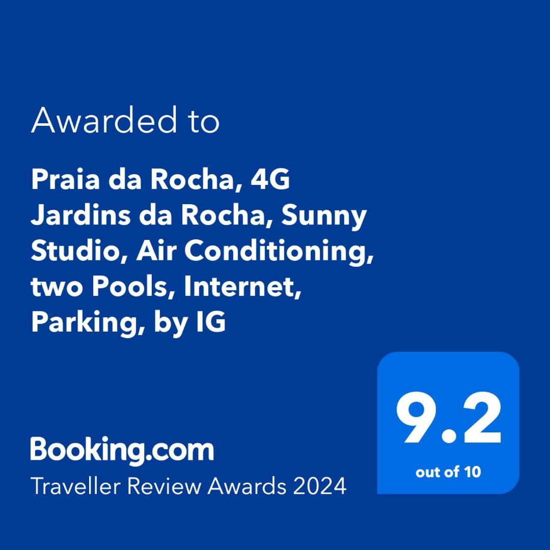Praia Da Rocha, 4G Jardins Da Rocha, Sunny Studio, Air Conditioning, Two Pools, Internet, Parking, By Ig Portimão Eksteriør billede